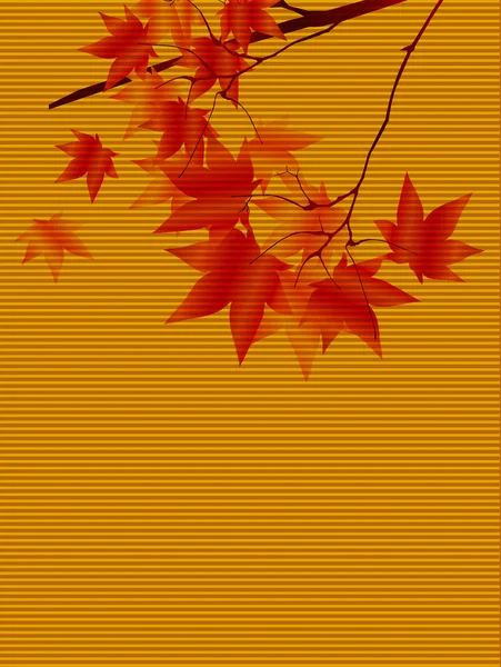 Autumn Frame — Stock Vector