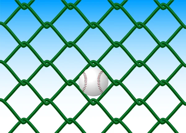 stock vector Fences and ball