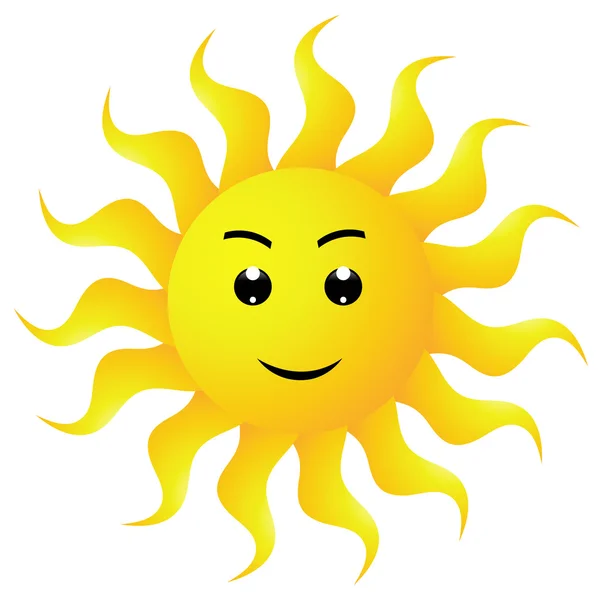太陽の図 — ストックベクタ