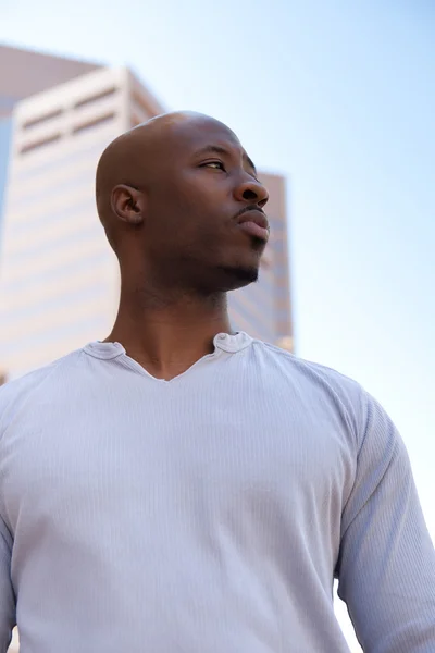 Portrait of a determined young African American man — Stock Photo, Image