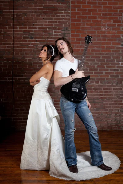 Свадебный рок — стоковое фото