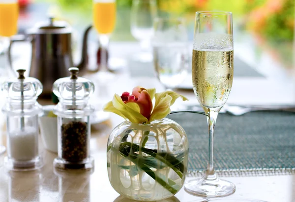 Champagne Brunch — Stock Photo, Image