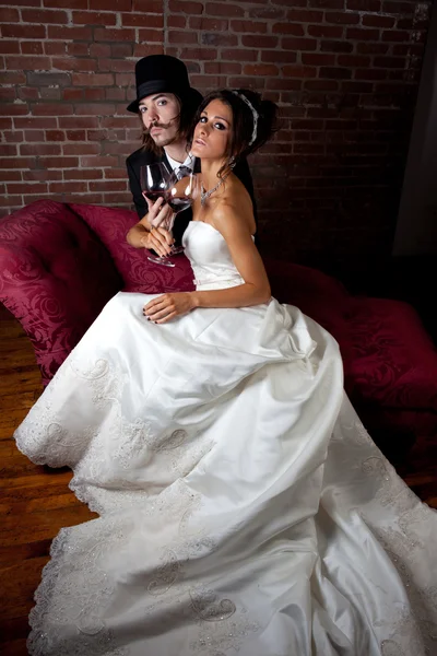 Bride and Groom — Stock Photo, Image