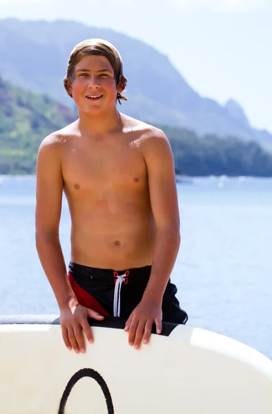 Adolescente em Kauai — Fotografia de Stock