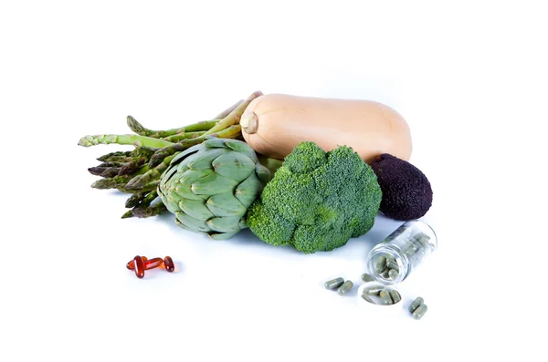 Veggie's equal Vitamins — Stock Photo, Image