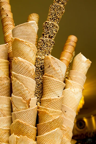 Cones de gelado — Fotografia de Stock