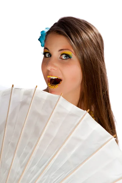 Parasol and Candy — Stock Photo, Image
