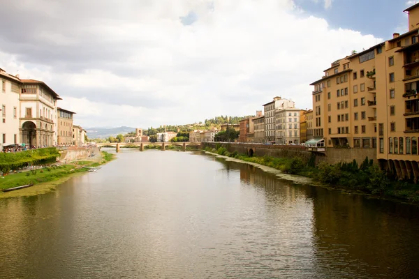 Río Arno en Florencia — Foto de Stock