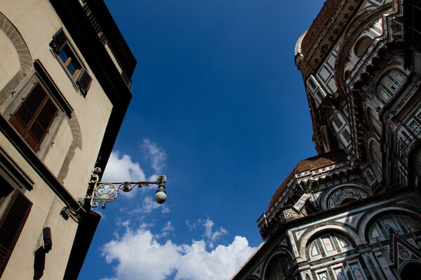 Plazza Del Duomo in Florence Italy