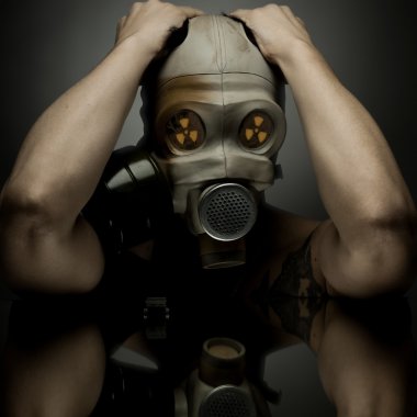 Gas-mask clipart