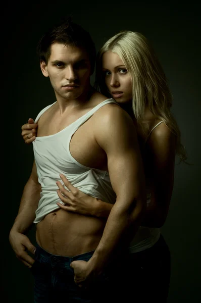 Sexy pareja — Foto de Stock