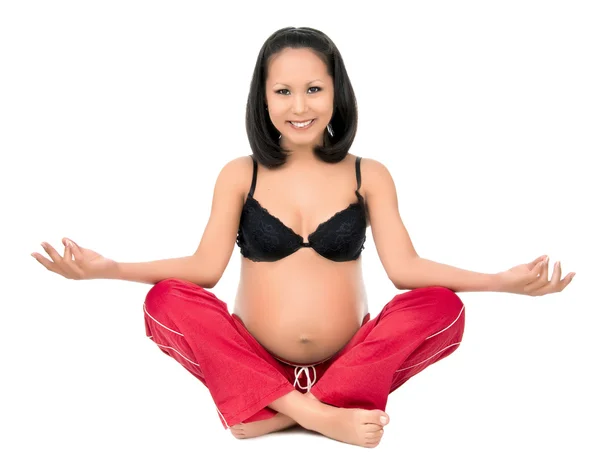 Hamile kız — Stok fotoğraf