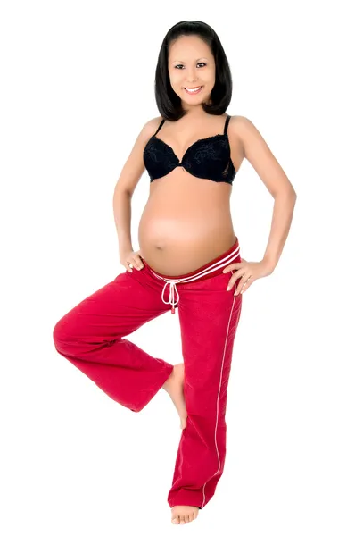 Chica embarazada — Foto de Stock