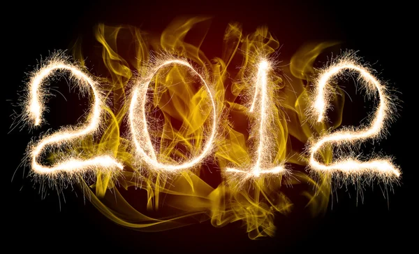 Date New Year 2012 — Stock Photo, Image