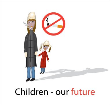 Children - our future! clipart