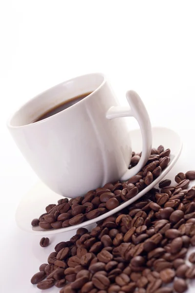 Poranna filiżanka kawy — Zdjęcie stockowe