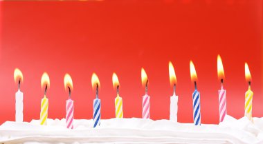 Birthday candles clipart