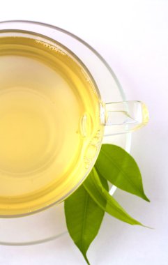 Healthy green tea clipart