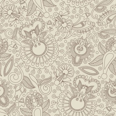 Seamless pattern clipart