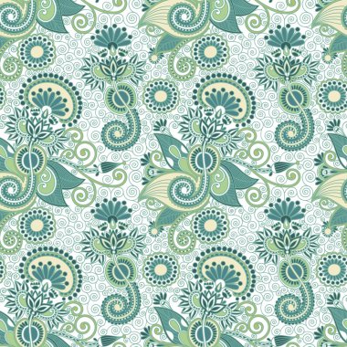 Vintage seamless pattern clipart