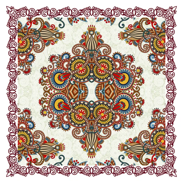 Paisley Bandana Floral — Image vectorielle