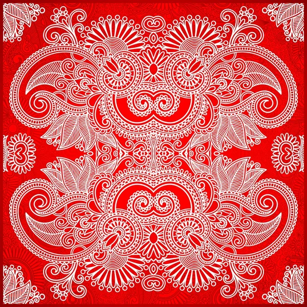 Paisley Bandana Floral — Image vectorielle