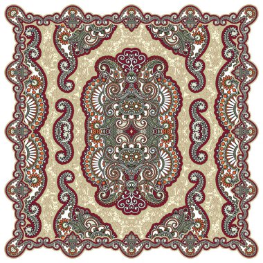 Ornamental Seamless Carpet Design clipart