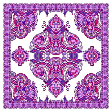 Ornamental Seamless Carpet Design clipart