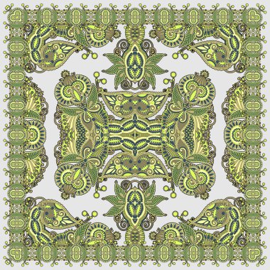 Ornamental Seamless Carpet Design clipart