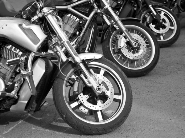 Мотоциклы на улицах — стоковое фото