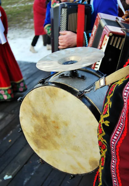 오래 된 음악 드럼 — 스톡 사진