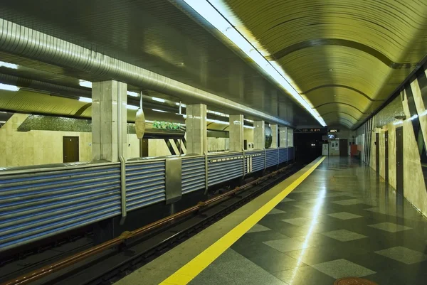 Україна Київського метро, станція Colosseo — стокове фото