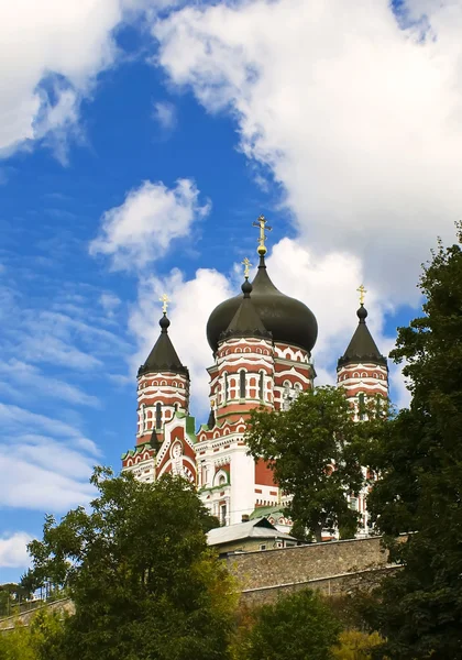 Kostel feofaniya Kyjev, Ukrajina — Stock fotografie