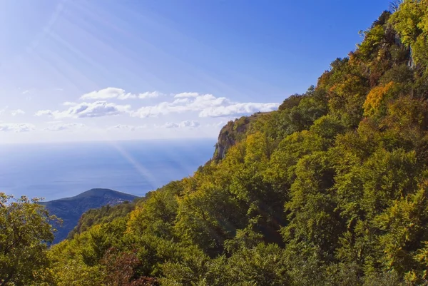 stock image Mountain valley