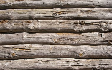 Old wooden wall of the timberwood clipart