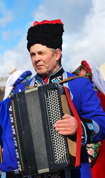 키예프, 우크라이나-1 월. 3: maslenitsy histori의 명예에 있는 축제 — 스톡 사진