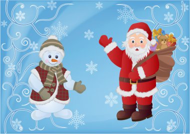Noel Baba ve Kardan Adam