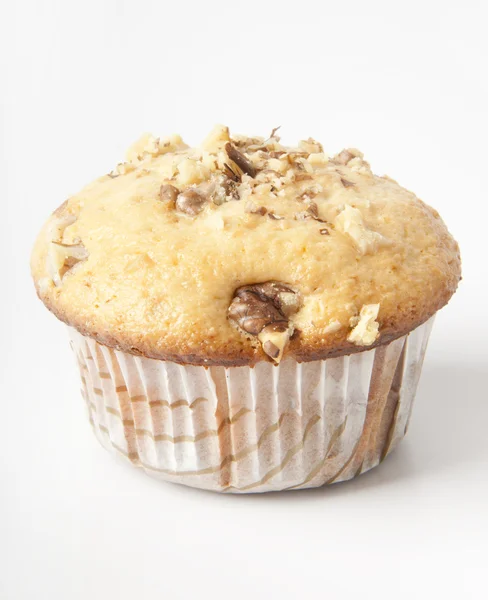 Muffins with nuts — Stock Photo, Image