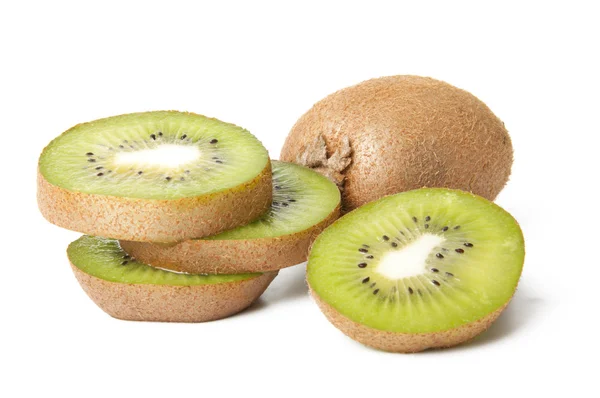 Stock image Fresh kiwi isolated on white background