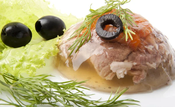 Jellied meat — Stock Photo, Image