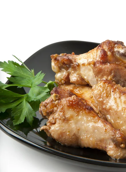 Grilled chicken wings — Stock Photo, Image