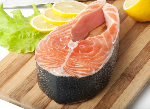 Salmon Steak — Stock Photo, Image