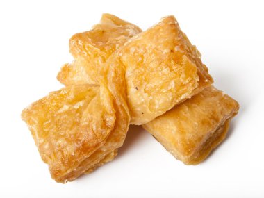 Roll baklava clipart