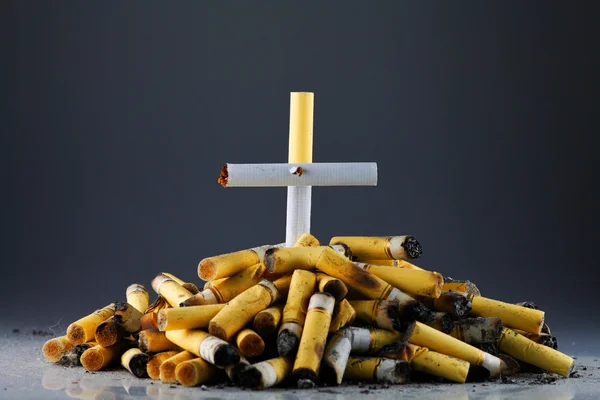 Smoking-death — Stock fotografie