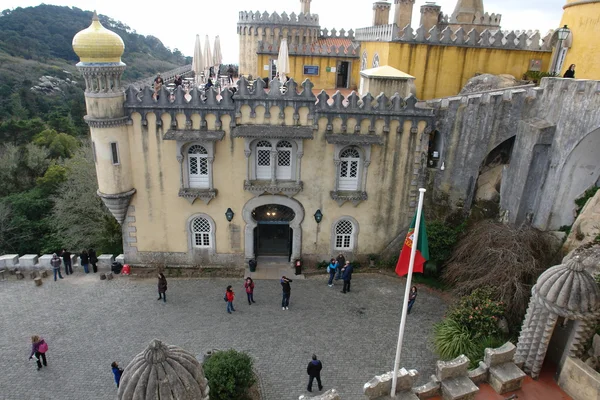 Дворец Пена в Синтре, Португалия — стоковое фото