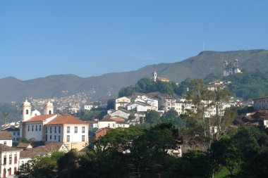 Ouro Preto'daki peyzaj