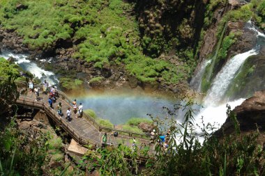Iguazu Falls sight clipart
