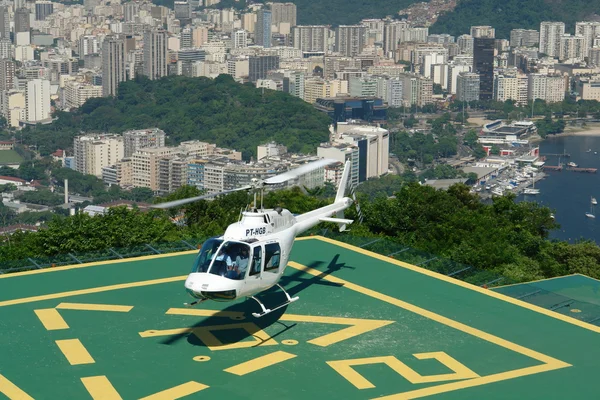 Helicóptero Sugar Loaf — Fotografia de Stock
