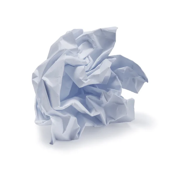 stock image Crumpled paper ball