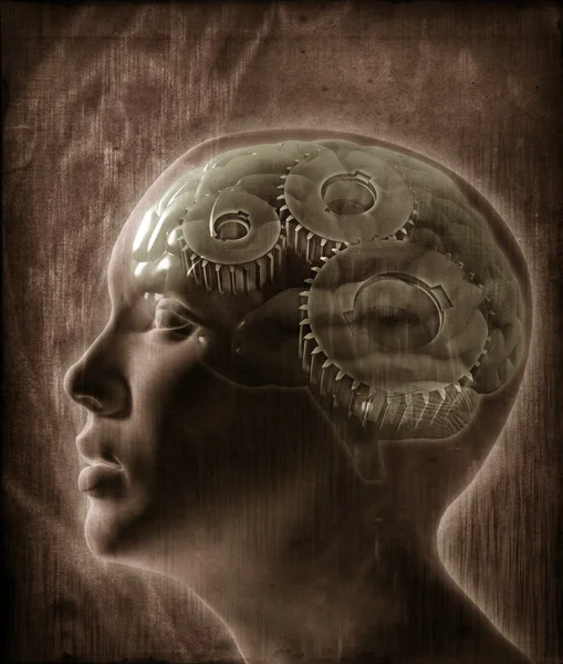 Concepto de inteligencia humana — Foto de Stock